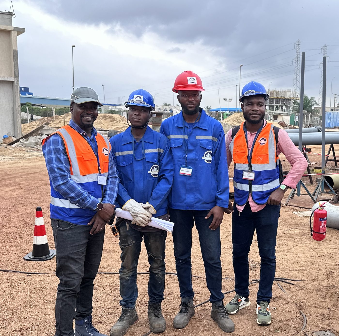 Équipe Pal Charpentier sur chantier